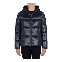 Save The Duck Women's Luck Animal Free Printed Puffer Jacket Front_Flat