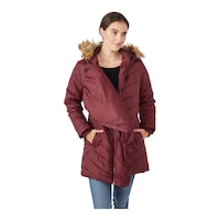 Modern Eternity Women's Lexi Maternity Jacket Front_Flat