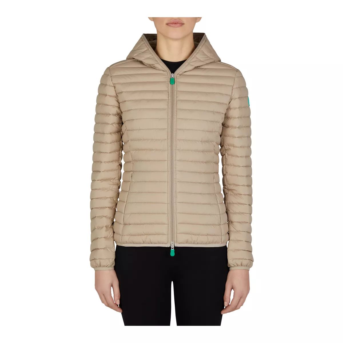 Save The Duck Women's Ella Midlayer Puffer Jacket, Insulated