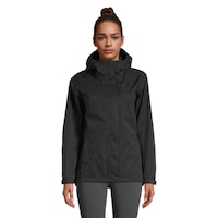 Woods Women's Toba 2L Hooded Rainshell Jacket Front_Flat