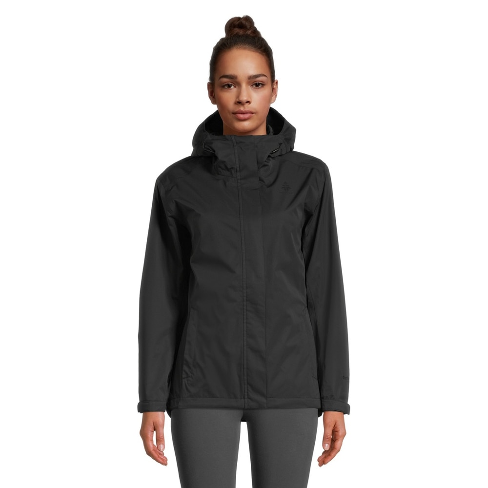 Woods Women's Toba 2L Hooded Rain Jacket, Waterproof, Breathable, Shell ...