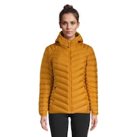 Woods Women's Bennington II Midlayer Puffer Jacket, Insulated Down, Water-Repellent Front_Flat