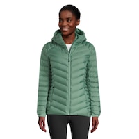 Woods Women's Bennington II Midlayer Puffer Jacket, Insulated Down, Water-Repellent Front_Flat