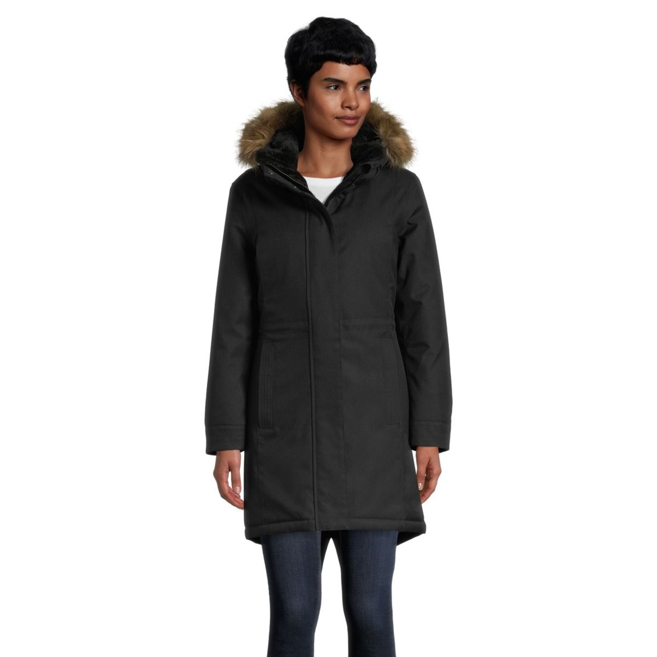 Ripzone Women's Clearwater Winter Parka/Jacket, Long, Insulated Synthetic, Hooded, Waterproof