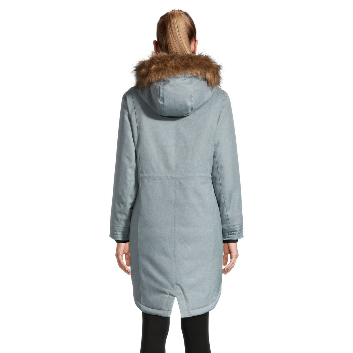 Ripzone Women's Clearwater Winter Parka/Jacket, Long, Insulated Synthetic, Hooded, Waterproof