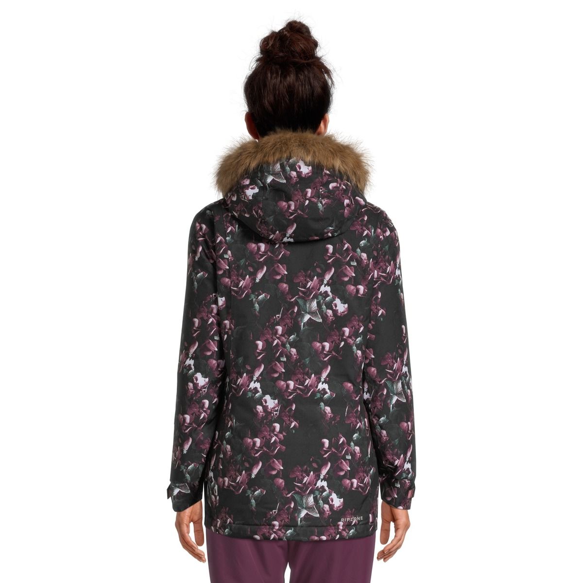 Ripzone Women's Pika Winter Ski Jacket, Insulated, Hooded, Waterproof