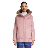 Ripzone Women's Lyton Winter Ski Jacket, Insulated, Hooded, Waterproof Front_Flat