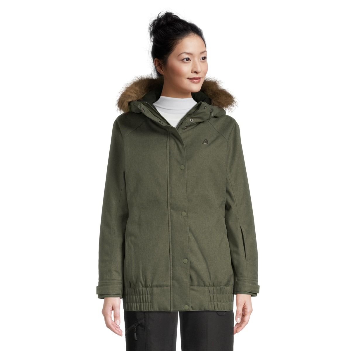 Ripzone Women's Lyton Winter Ski Jacket, Insulated, Hooded, Waterproof