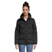 Ripzone Women's Castella Puffer Winter Jacket, Short, Insulated Synthetic, Hooded Front_Flat
