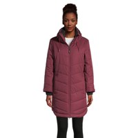 Ripzone Women's Whitehorn Insulated Winter Jacket, Long, Insulated Synthetic, Hooded Front_Flat