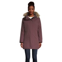 Woods Women's Smythe Stretch Winter Parka/Jacket, Long, Insulated Down, Hooded, Waterproof Front_Flat