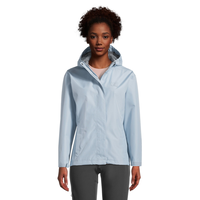Helly Hansen Women's Seven J Hooded Rain Jacket, Waterproof, Shell, Windbreaker Front_Flat