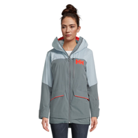 Helly Hansen Women's Powchaser Lifaloft Winter Ski Jacket, Insulated, Hooded, Waterproof Front_Flat