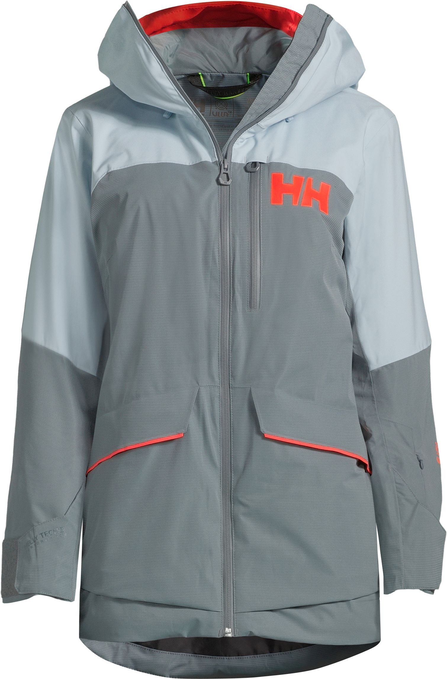 Helly Hansen Women's Powchaser Lifaloft Winter Ski Jacket, Insulated, Hooded, Waterproof