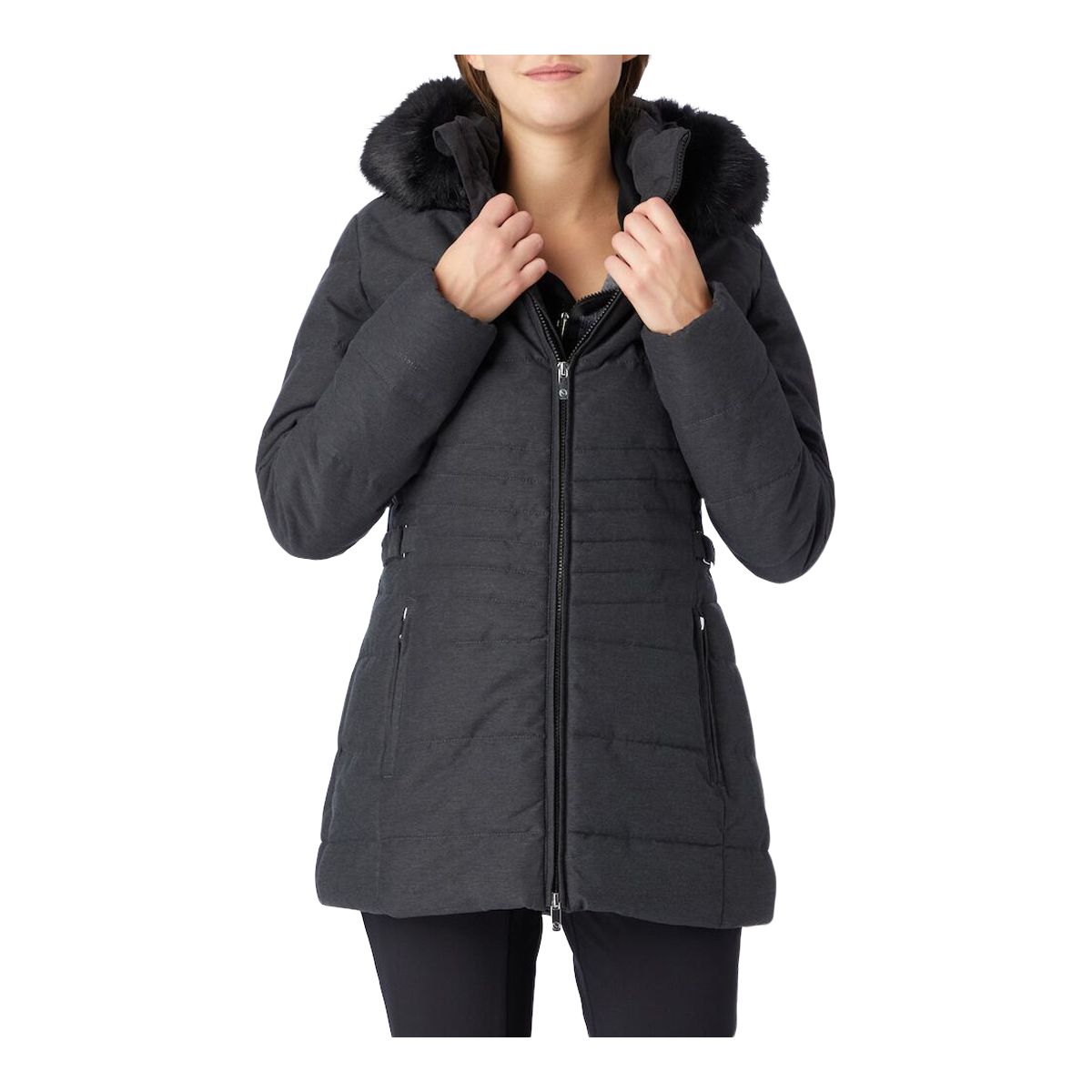 McKINLEY Women's Powaqa III Winter Parka/Jacket  Long Insulated Synthetic Hooded Lightweight