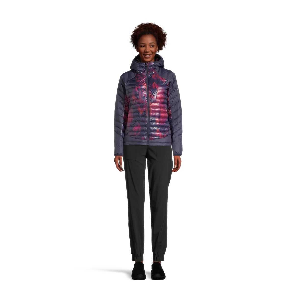 Columbia Women's Labyrinth Loop Midlayer Puffer Jacket, Insulated Synthetic, Hooded