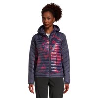 Columbia Women's Labyrinth Loop Midlayer Puffer Jacket, Insulated Synthetic, Hooded Front_Flat