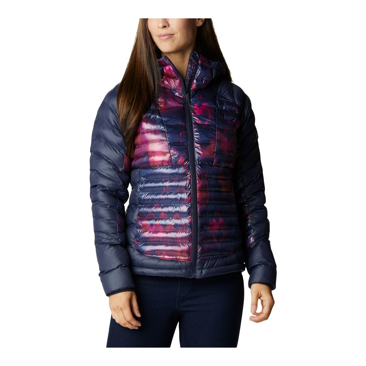 Columbia Women's Labyrinth Loop Midlayer Puffer Jacket, Insulated Synthetic, Hooded