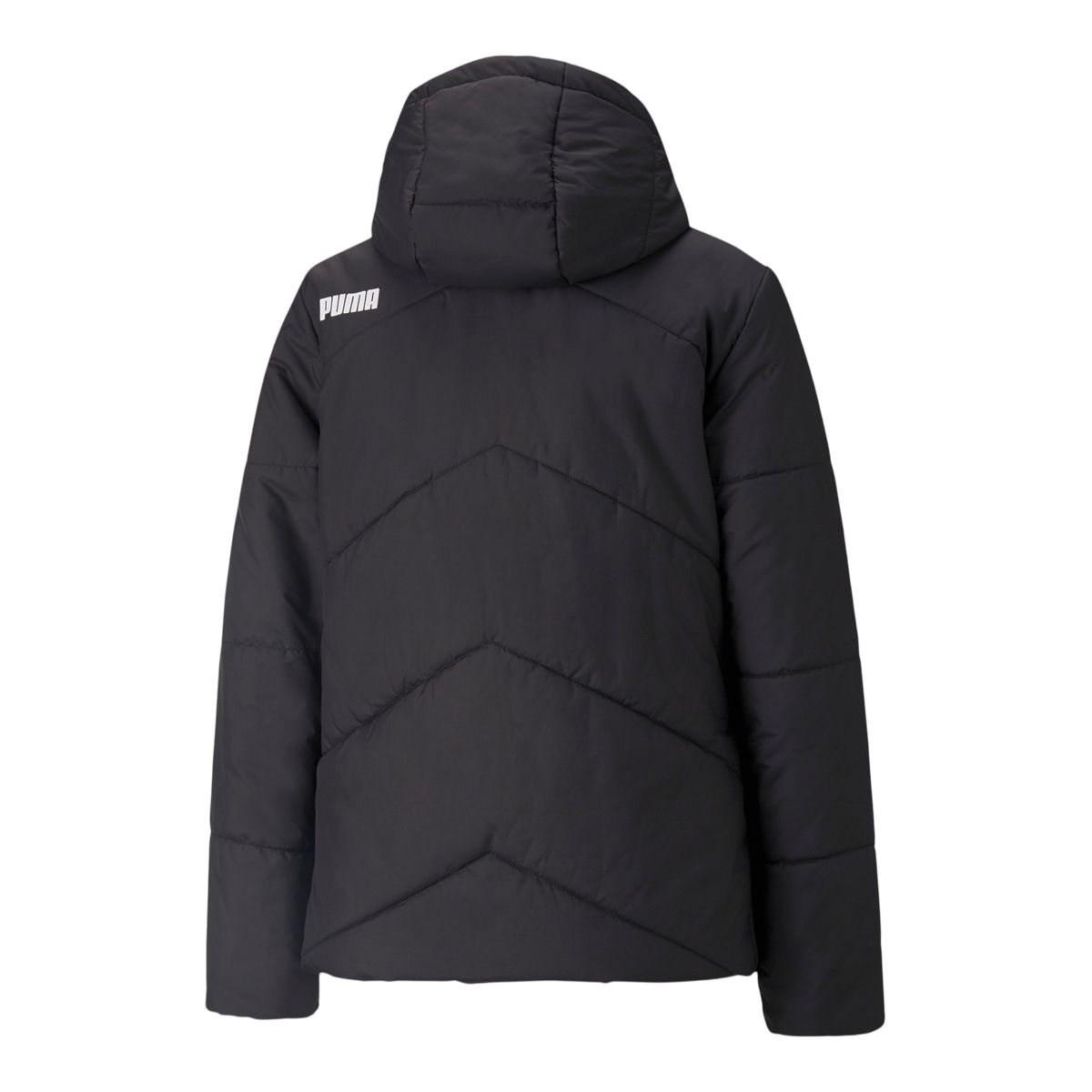 PUMA Women's Essential Padded Winter Jacket, Short, Insulated Synthetic, Hooded