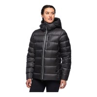 Black Diamond Women's Vision Down Parka Front_Angled_Left