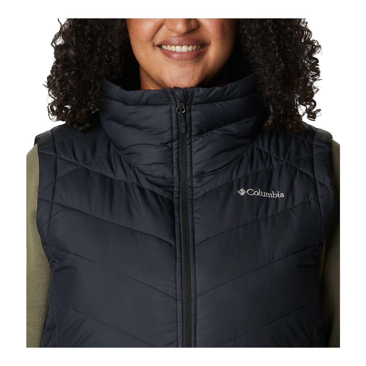 Columbia Women's Heavenly Vest, Insulated, Semi-Fitted, Winter, Long