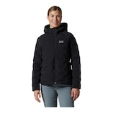 Mountain Hardwear Women's Strechdown Midlayer Jacket, Insulated, Hooded Front_Flat