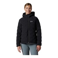 Mountain Hardwear Women's Strechdown Midlayer Jacket, Insulated, Hooded Front_Flat