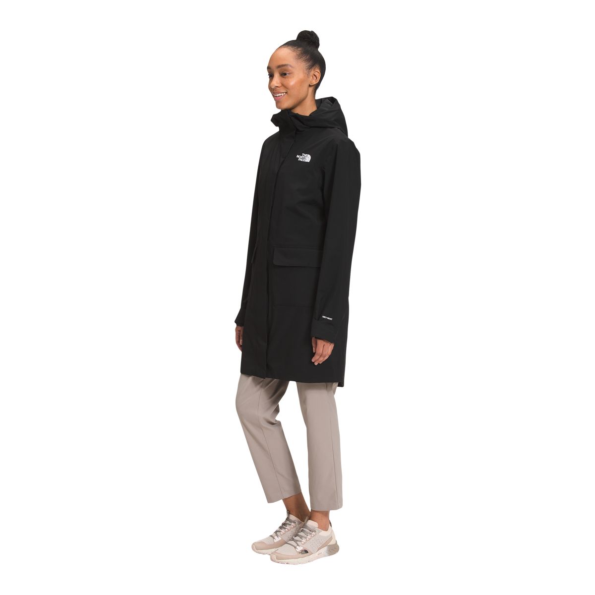 The North Face Women's City Breeze II Hooded Rain Parka, Waterproof,  Breathable, Windbreaker