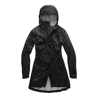The North Face Women's Allproof Stretch Hooded Rain Jacket, Waterproof, Breathable Front_Flat