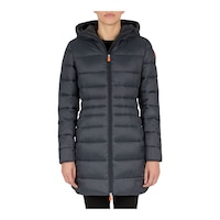Save The Duck Women's Raven Fleece Lined Puffer Jacket Front_Flat