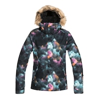 Roxy Women's Jet Ski Winter Ski Jacket, Insulated, Hooded, Waterproof Front_Flat