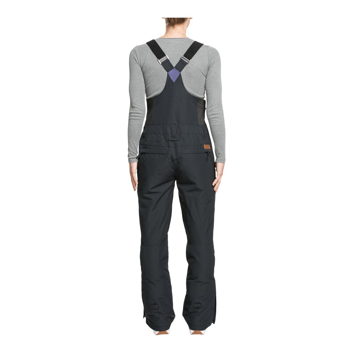 Roxy Women's Rideout Bib Snow Pants, Insulated, Ski, Winter, Waterproof
