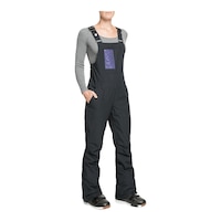 Roxy Women's Rideout Bib Snow Pants, Insulated, Ski, Winter, Waterproof Front_Angled_Right