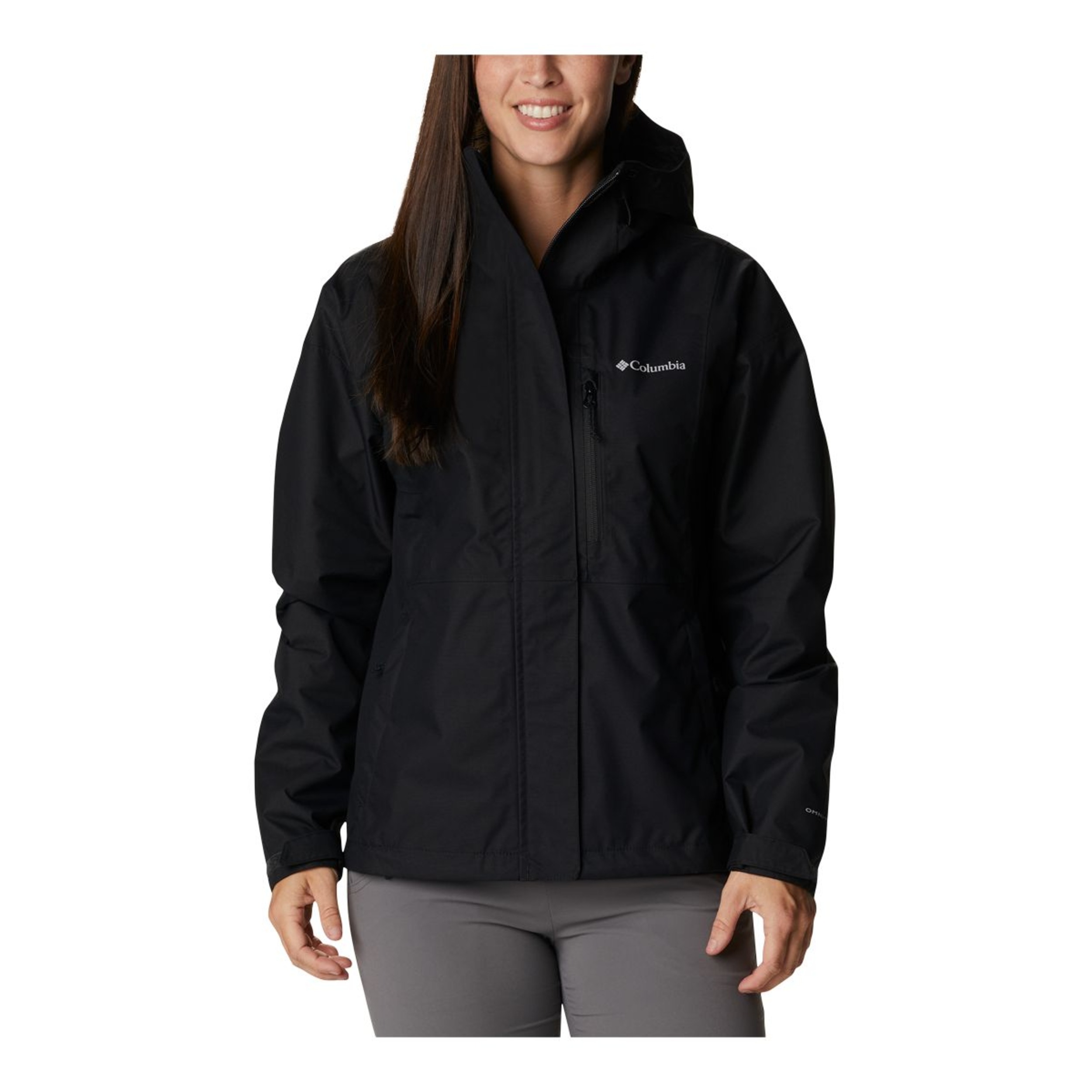 Columbia Women's Hikebound Omni-Tech Hooded Waterproof Rain Jacket ...