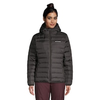 Columbia Women's Lake 22 Down Hooded Jacket Front_Flat