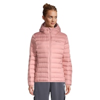 Columbia Women's Lake 22 Down Hooded Jacket Front_Flat