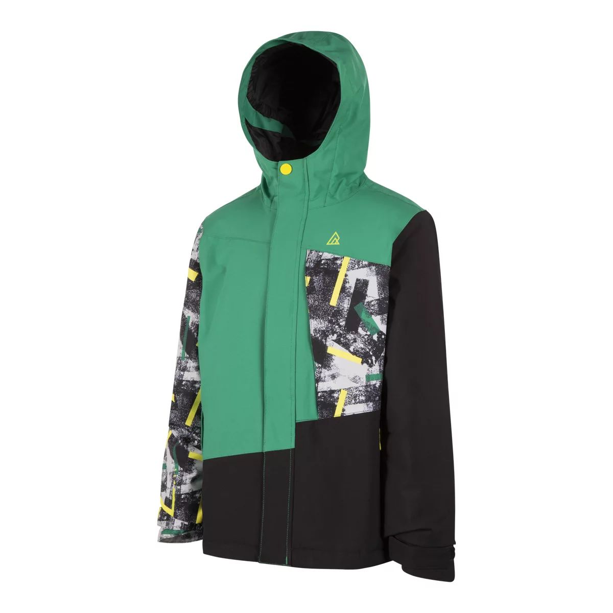 Ripzone Boys' Legacy Winter Jacket, Kids', Ski, Insulated, Waterproof, Hooded