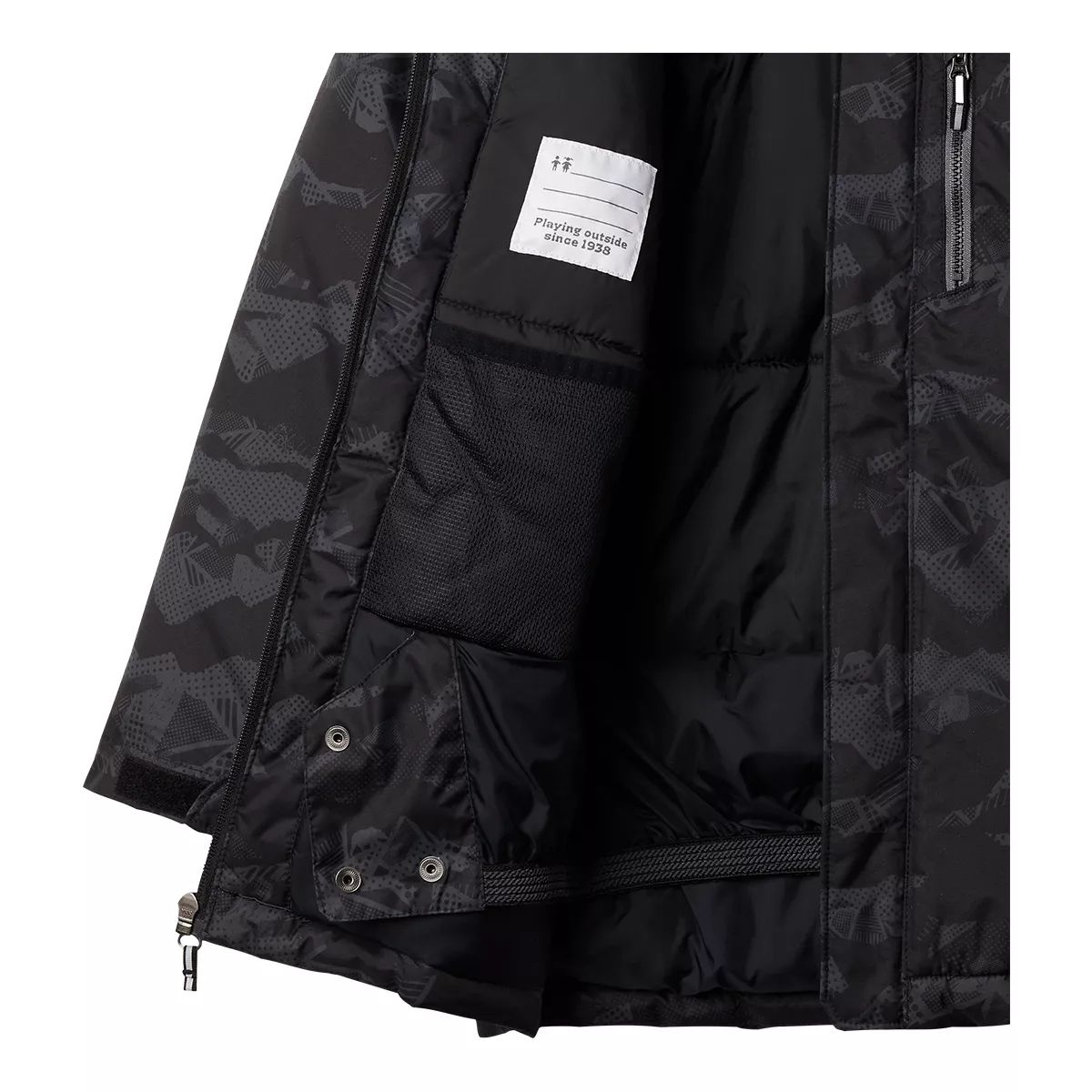 Columbia Boys' Alpine Free Fall II Winter Jacket, Kids', Ski, Insulated, Waterproof, Hooded