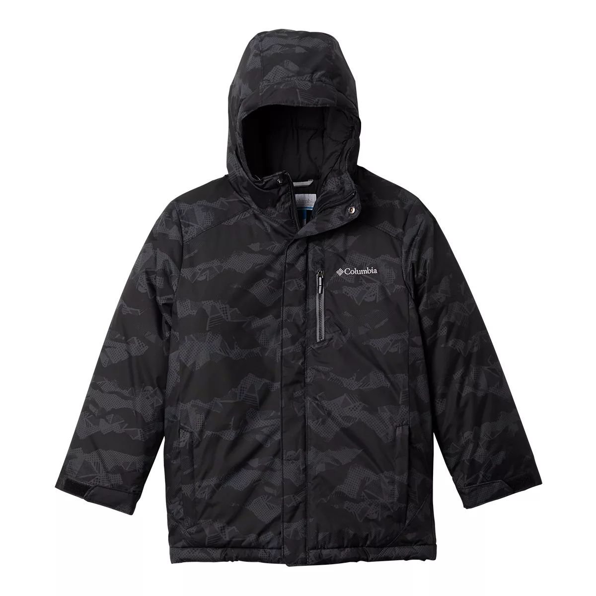 Columbia Boys' Alpine Free Fall II Winter Jacket, Kids', Ski, Insulated, Waterproof, Hooded