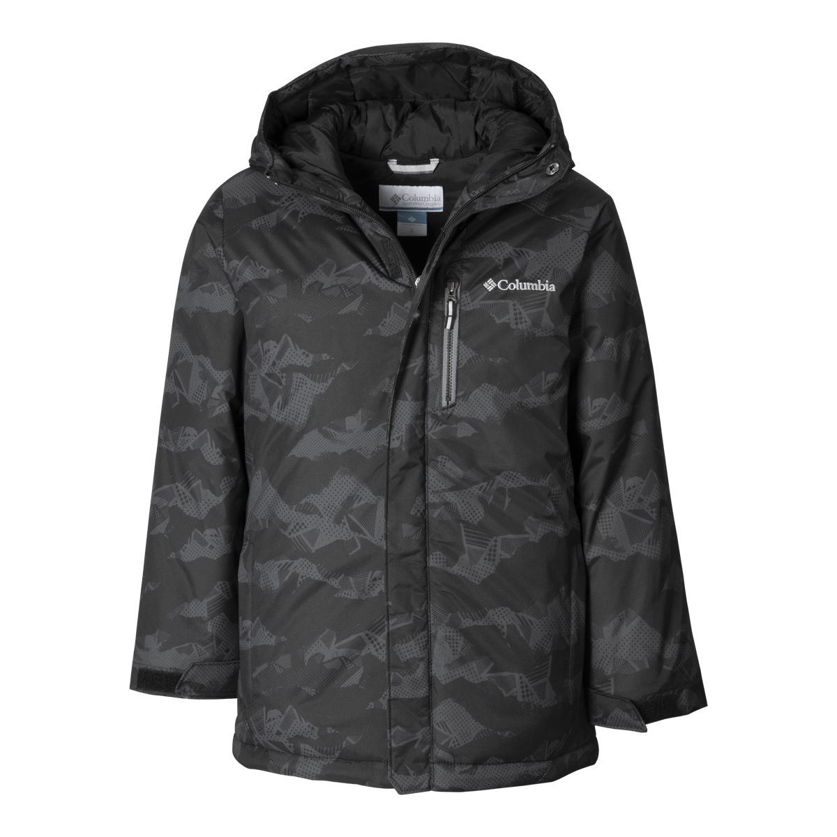 Columbia Boys' Alpine Free Fall II Winter Jacket, Kids', Ski, Insulated, Waterproof, Hooded