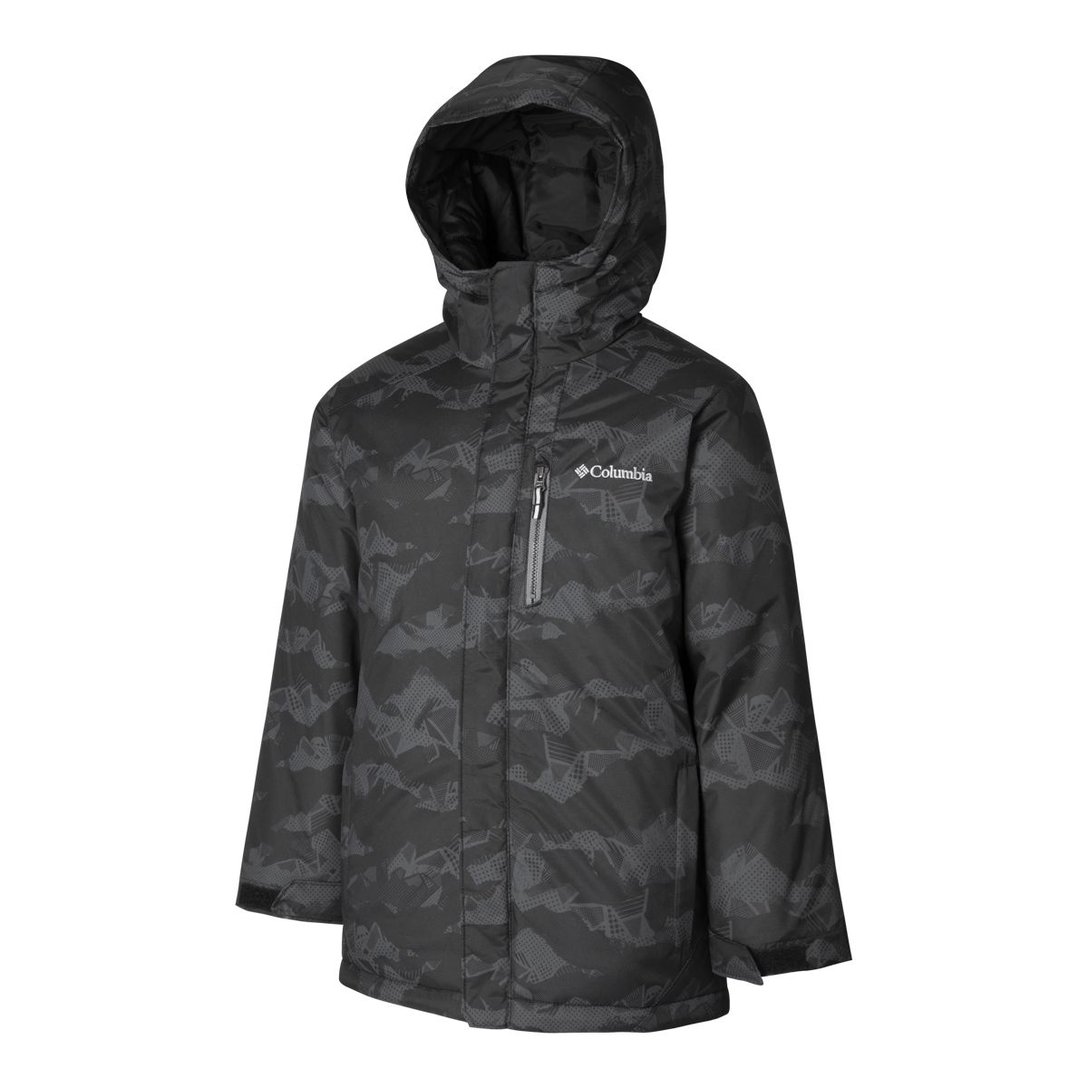 Columbia Boys' Alpine Free Fall II Winter Jacket, Kids', Ski, Insulated, Waterproof, Hooded