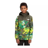 The North Face Boys' Resolve Reflective Rain Jacket Front_Flat