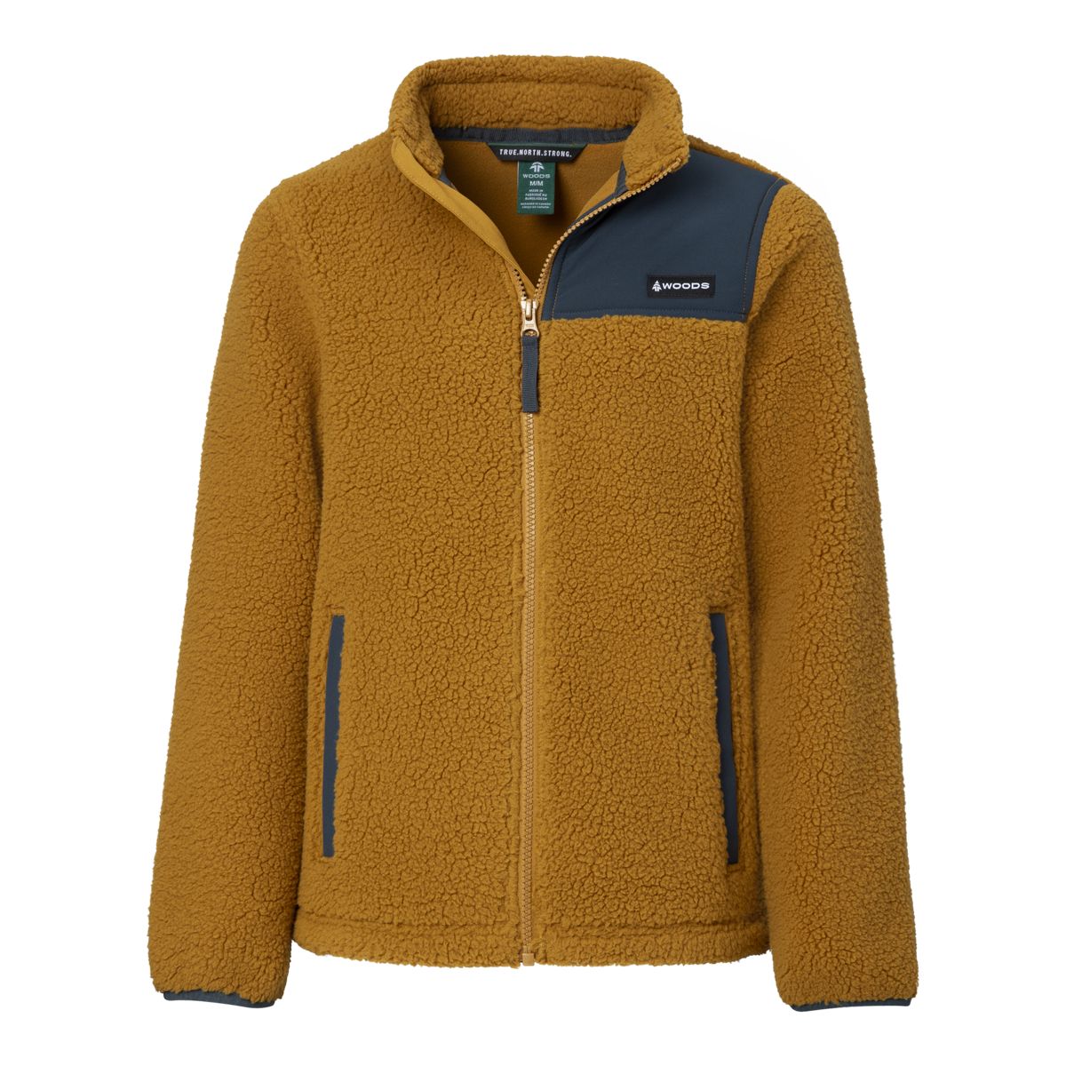 Woods Boys' Erris Sherpa Fleece Jacket