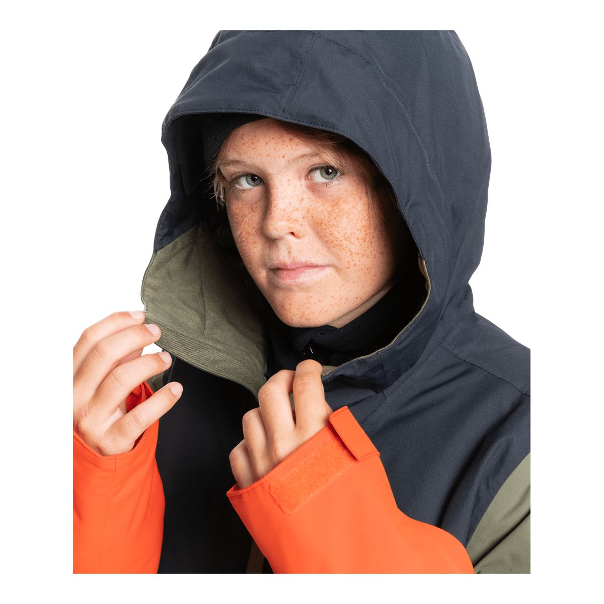 Quiksilver Boys' Ambition Winter Jacket, Kids', Ski, Insulated, Waterproof, Hooded