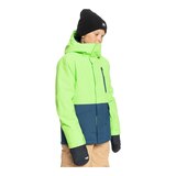 Quiksilver Boys' Mission Block Winter Jacket, Kids', Ski, Insulated, Waterproof, Hooded Front_Angled_Right