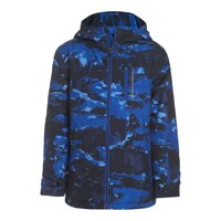 Under Armour Boys' Print Steeze Eaze Winter Jacket, Kids', Insulated, Waterproof, Hooded Front_Flat