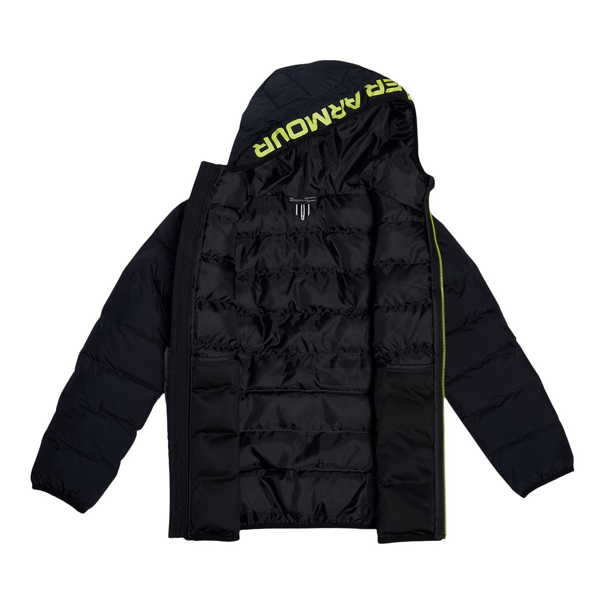 Under Armour Boys Pronto Cool Base Winter Jacket Kids Puffer Insulated Hooded SportChek