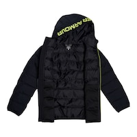 Under Armour Boys' Pronto Cool Base Winter Jacket, Kids', Puffer, Insulated, Hooded Composite_or_Mixed