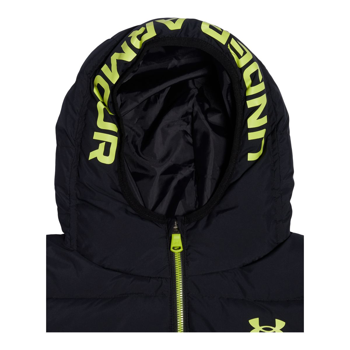 Under Armour Boys' Pronto Cool Base Winter Jacket, Kids', Puffer, Insulated, Hooded