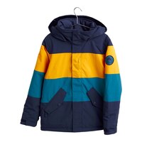 Burton Boys' Symbol Winter Jacket, Kids', Insulated, Waterproof, Hooded Front_Flat